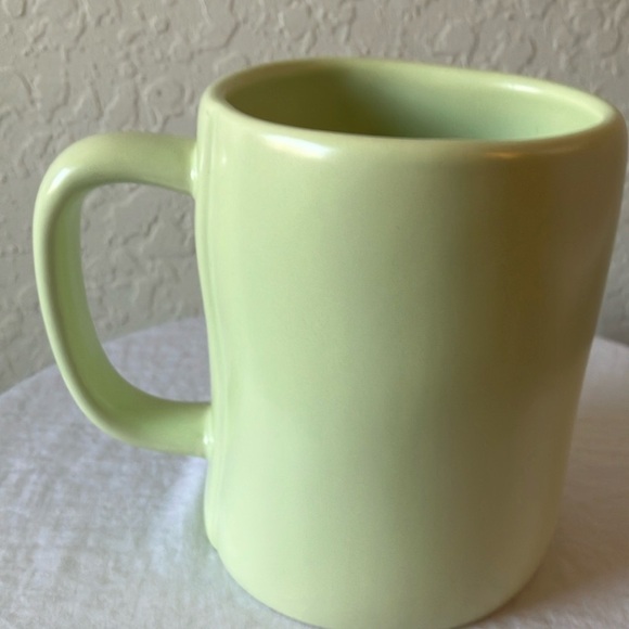 Rae Dunn: Green Ceramic Dining Mug- “Hop Into Spring” - Picture 4 of 15